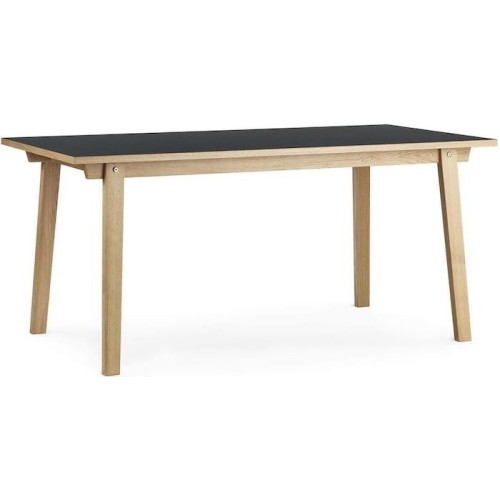 grey - 84x160cm - rectangular dining Slice table - Normann Copenhagen