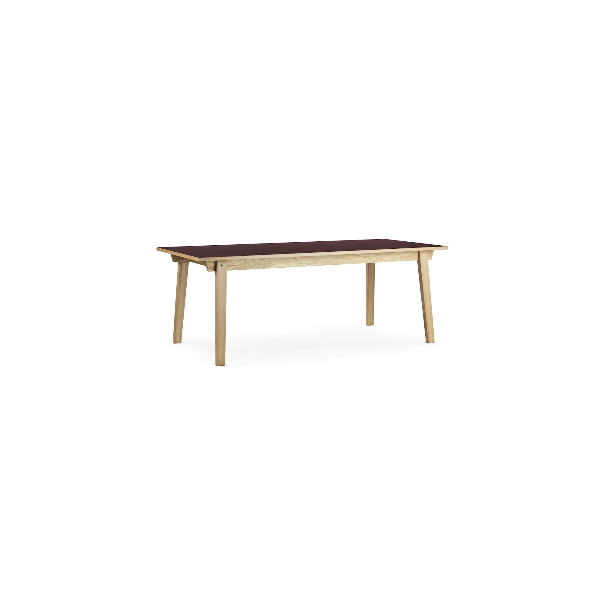 Bordeaux - 90x200cm - table rectangulaire Slice - Normann Copenhagen