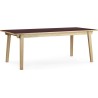 Bordeaux - 90x200cm - table rectangulaire Slice - Normann Copenhagen