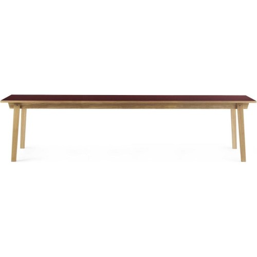 Burgundy - 90x300cm - rectangular dining Slice table - Normann Copenhagen