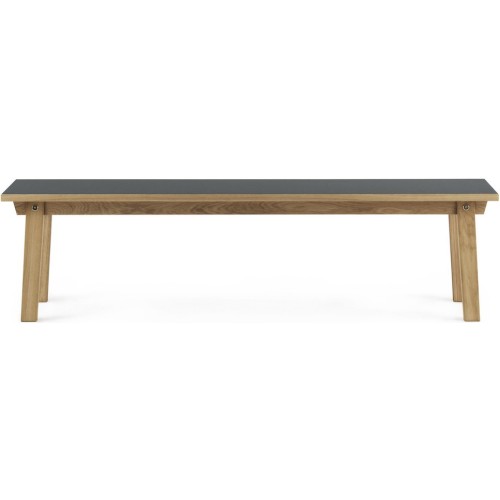 SOLD OUT grey - 38x160cm - Slice bench - Normann Copenhagen