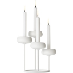 25.1 x 26.3cm - white - candelabra Nappula - Iittala