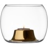 clear/rose gold - Kaasa tealight candleholder - Iittala