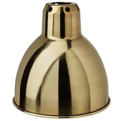 black / round brass - Gras 222 - wall lamp - DCW éditions