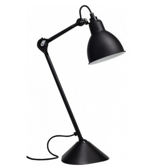 black / round black - Gras 205 - table lamp