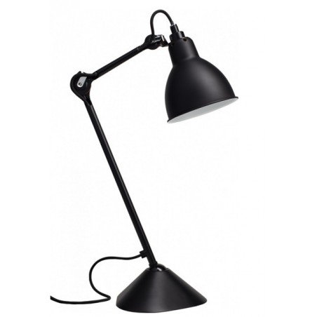 noir / rond noir - Gras 205 - lampe de table - DCW éditions