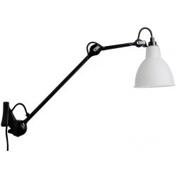 black / round polycarbonate - Gras 222 - wall lamp - DCW éditions