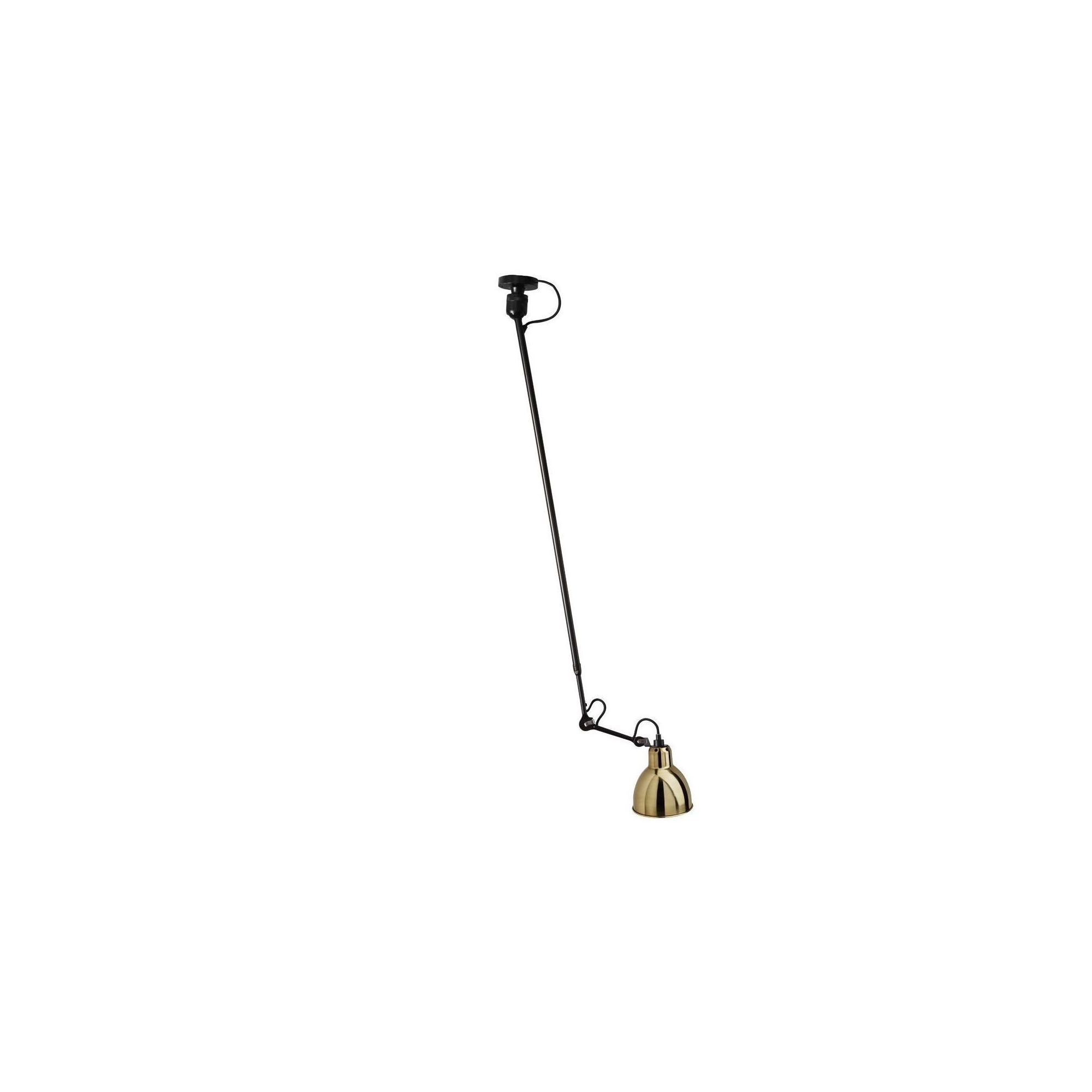 black / round brass - Gras 302L - pendant - DCW éditions