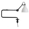 black / round polycarbonate - Gras 303 - wall lamp - DCW éditions