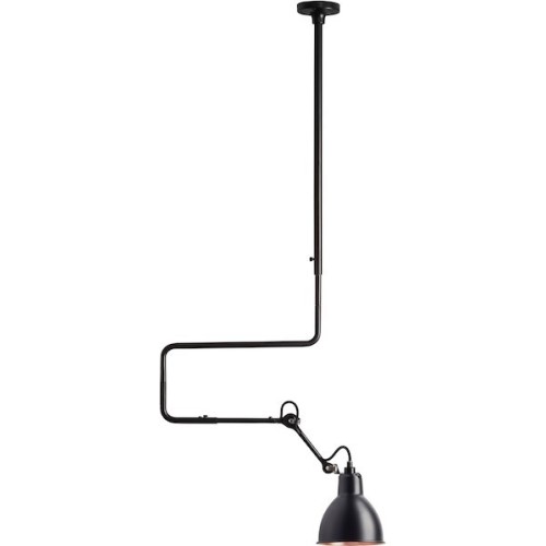 black / round black-copper - Gras 312 L - pendant - DCW éditions