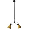 black / round yellow - Gras 305 - ceiling lamp - DCW éditions