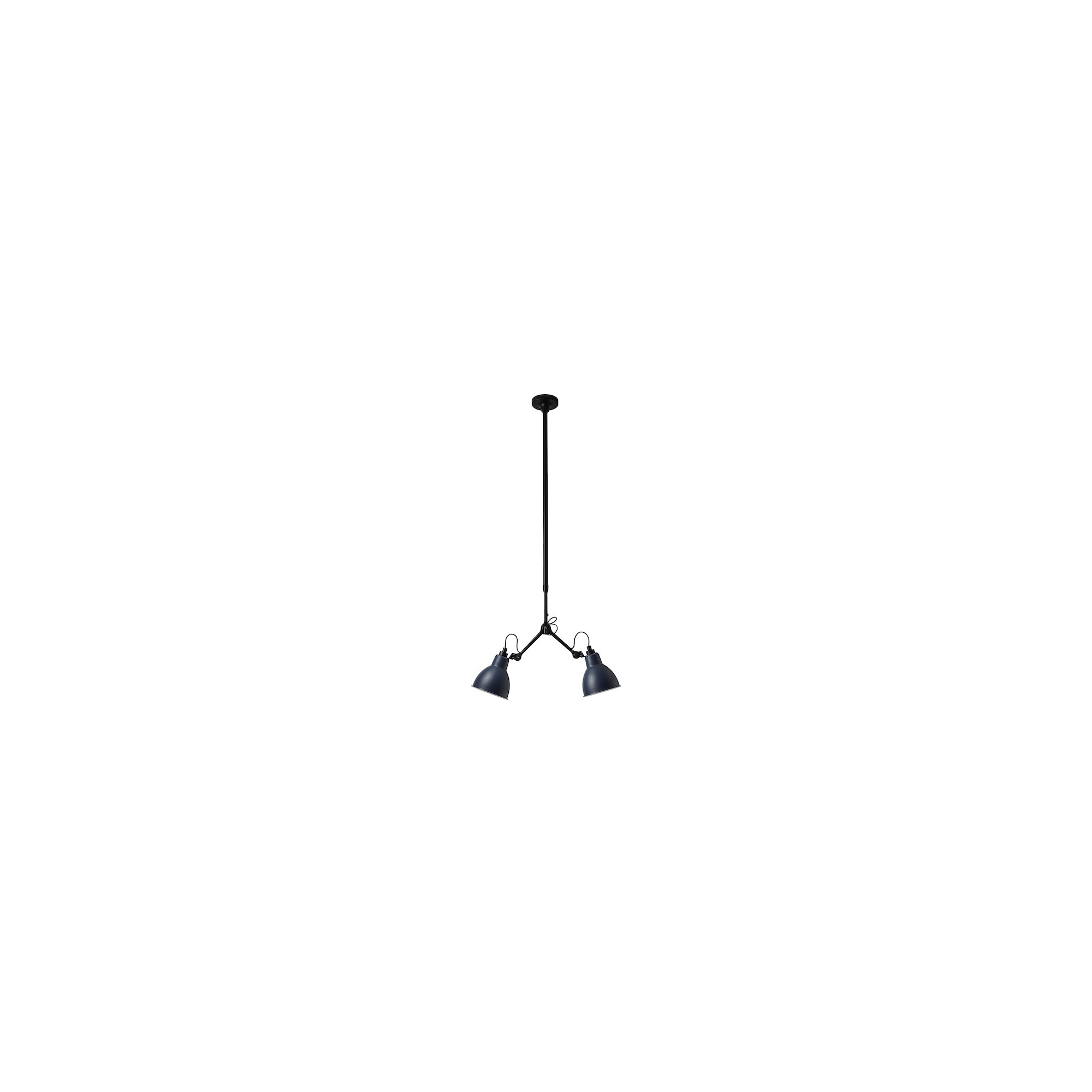 black / round blue - Gras 305 - ceiling lamp - DCW éditions