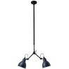 black / round blue - Gras 305 - ceiling lamp - DCW éditions