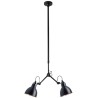 black / round black-copper - Gras 305 - ceiling lamp - DCW éditions