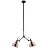 black / round copper - Gras 305 - ceiling lamp - DCW éditions