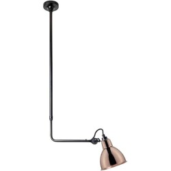 black / round copper - Gras 313 - ceiling lamp (BL-COP) - DCW éditions