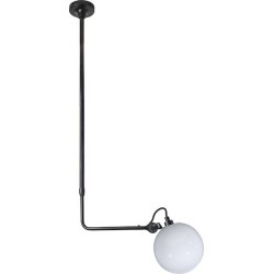 black / glass ball Ø175mm - Gras 313 - ceiling lamp - DCW éditions