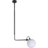 black / glass ball Ø175mm - Gras 313 - ceiling lamp - DCW éditions