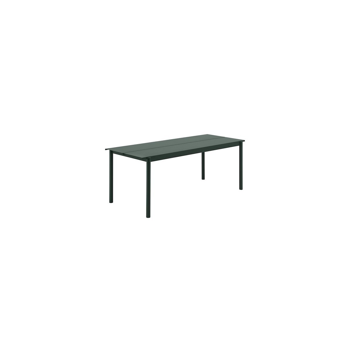 table 200 dark green - Linear Steel