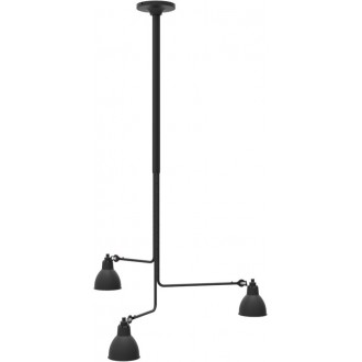 black / round black - Gras 315 - ceiling lamp (BL-BL) - DCW éditions