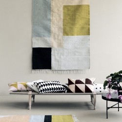 L - 160x250cm - tapis Kelim Squares - Ferm Living