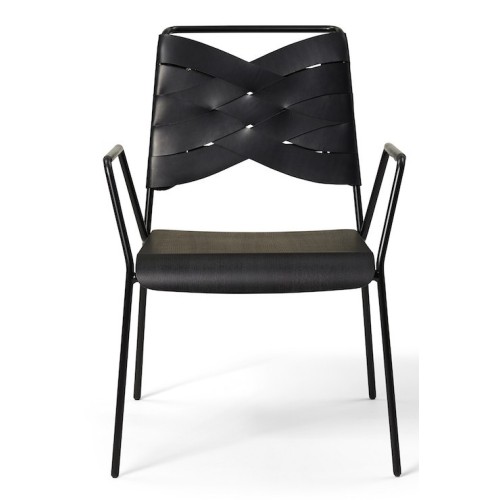 SOLD OUT black/black/black - Torso lounge chair - Design House Stockholm