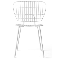 EPUISE - blanc - chaise WM String - Audo Copenhagen