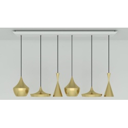 Beat Range Linear - brass - Tom Dixon