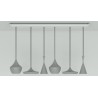 Beat Range Linear - gris / argent - Tom Dixon