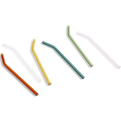 6 x smooth - straws - Sip - HAY