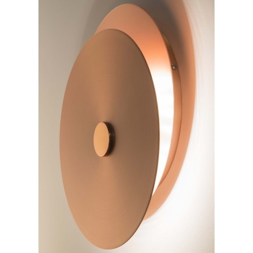 Ø28cm - cuivre satiné - Eclipse XS (SC/SC) - applique - CVL Luminaires