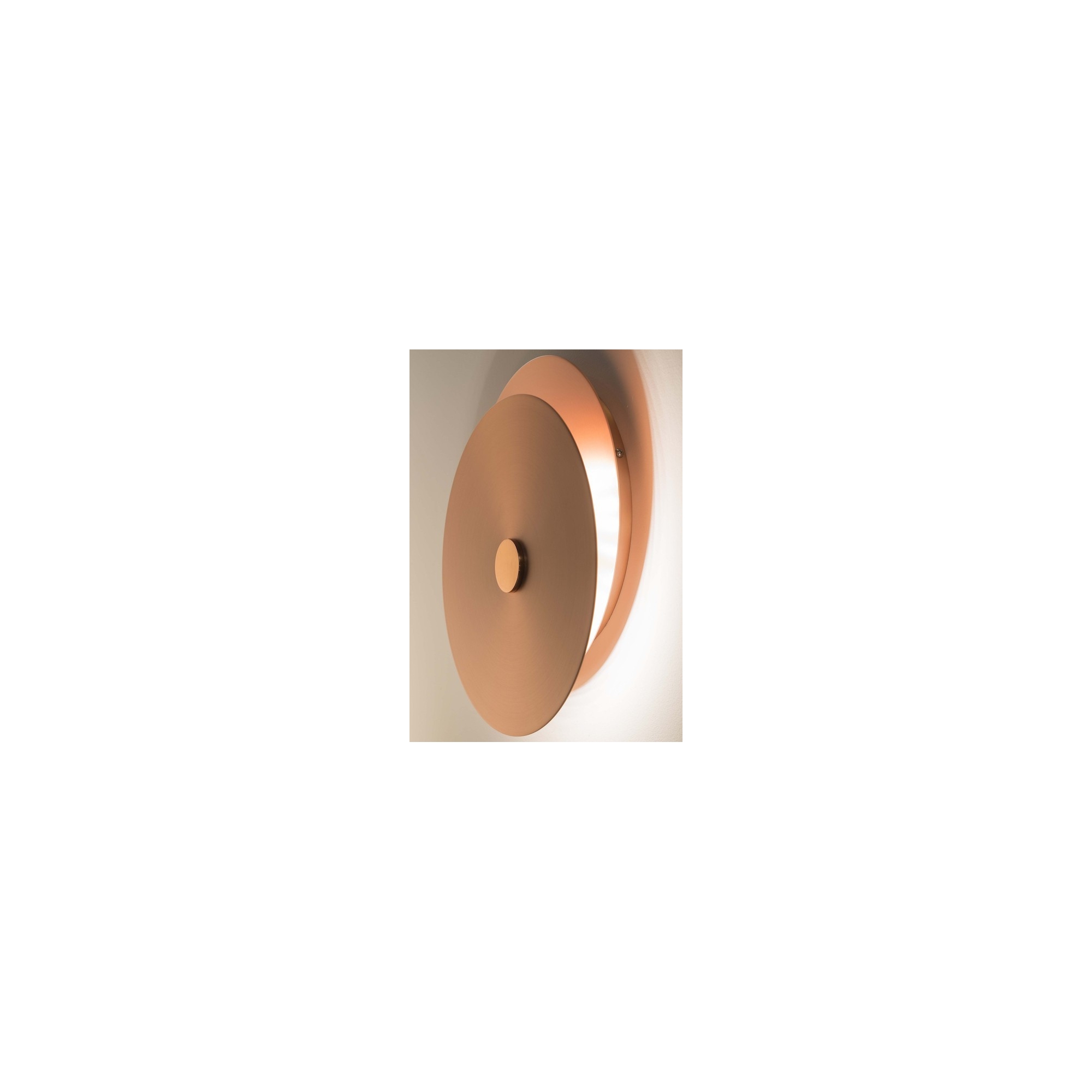 Ø38cm - satin copper - Eclipse XL (SC/SC) - wall lamp - CVL Luminaires