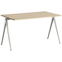 140x75cm - matt lacquered oak - Pyramid table 1 - HAY