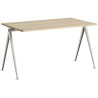 140x75cm - matt lacquered oak - Pyramid table 1 - HAY