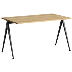 140x65cm - clear lacquered oak - Pyramid table 1 - HAY