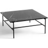 L80 x P84 cm - marble coffee table - Rebar - HAY