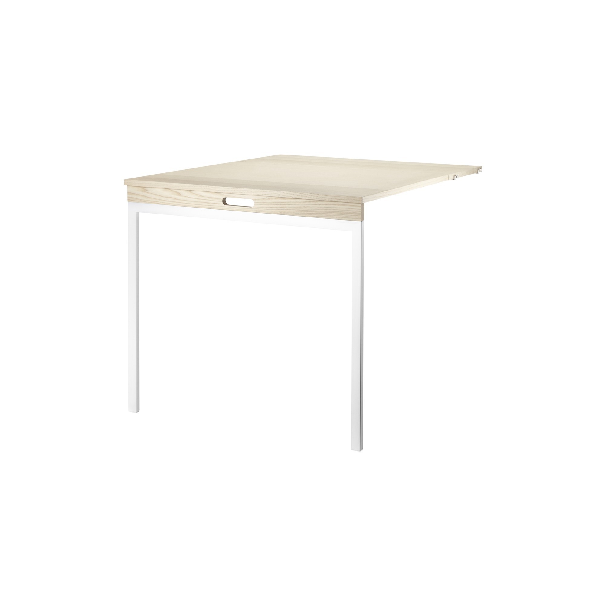 Folding Table - Ash/White - String Furniture