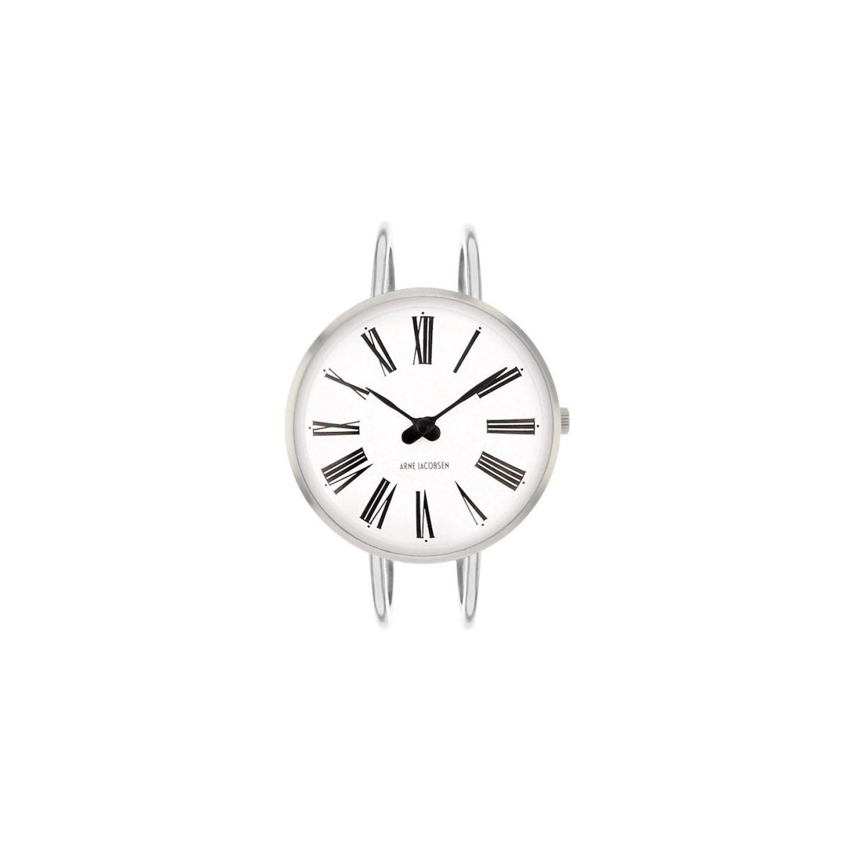 Roman watch - Ø30 ou Ø34 mm – steel/white, bangle