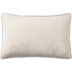 ÉPUISÉ coussin Twine - 60 x 40 cm - beige gris - Muuto