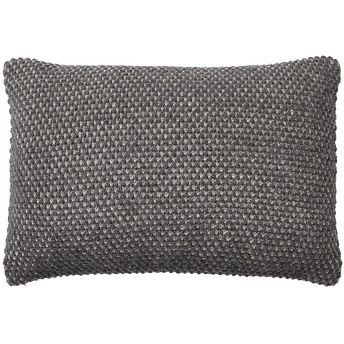 coussin Twine - 60 x 40 cm - gris foncé - Muuto