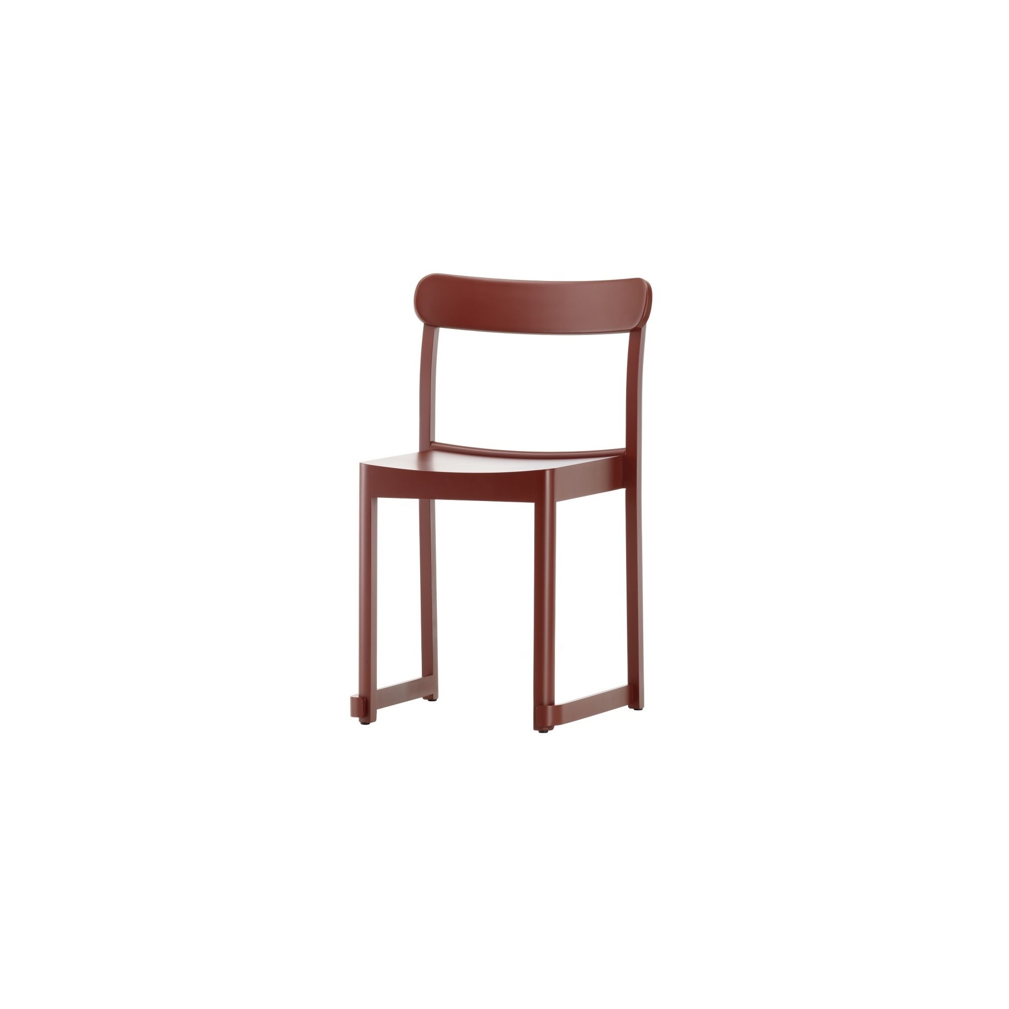 dark red beech - Atelier Chair - Artek