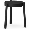 black painted oak - Pal stool