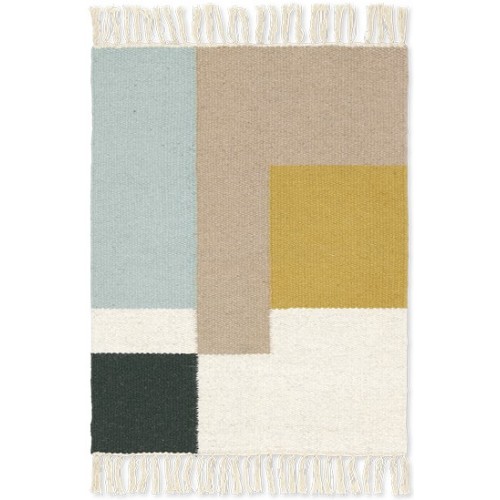 kelim Squares rug - mat - 50 x 70 cm - Ferm Living