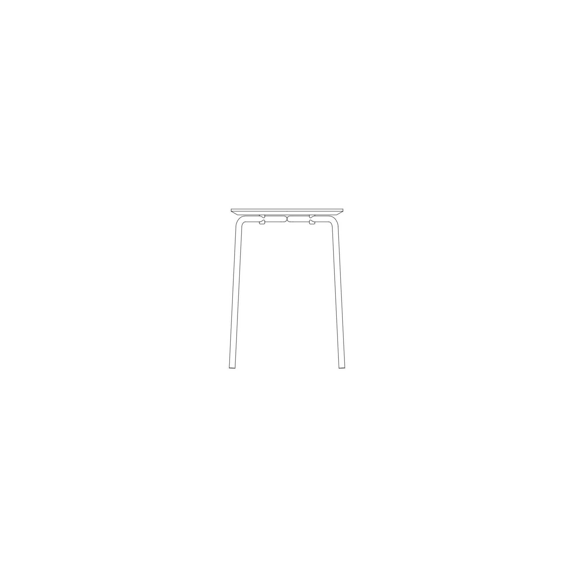 tabouret Herman - assise tapissée - Ferm Living