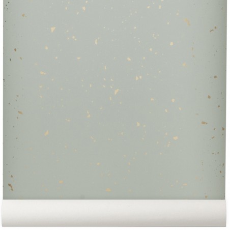 menthe - papier peint Confetti - Ferm Living