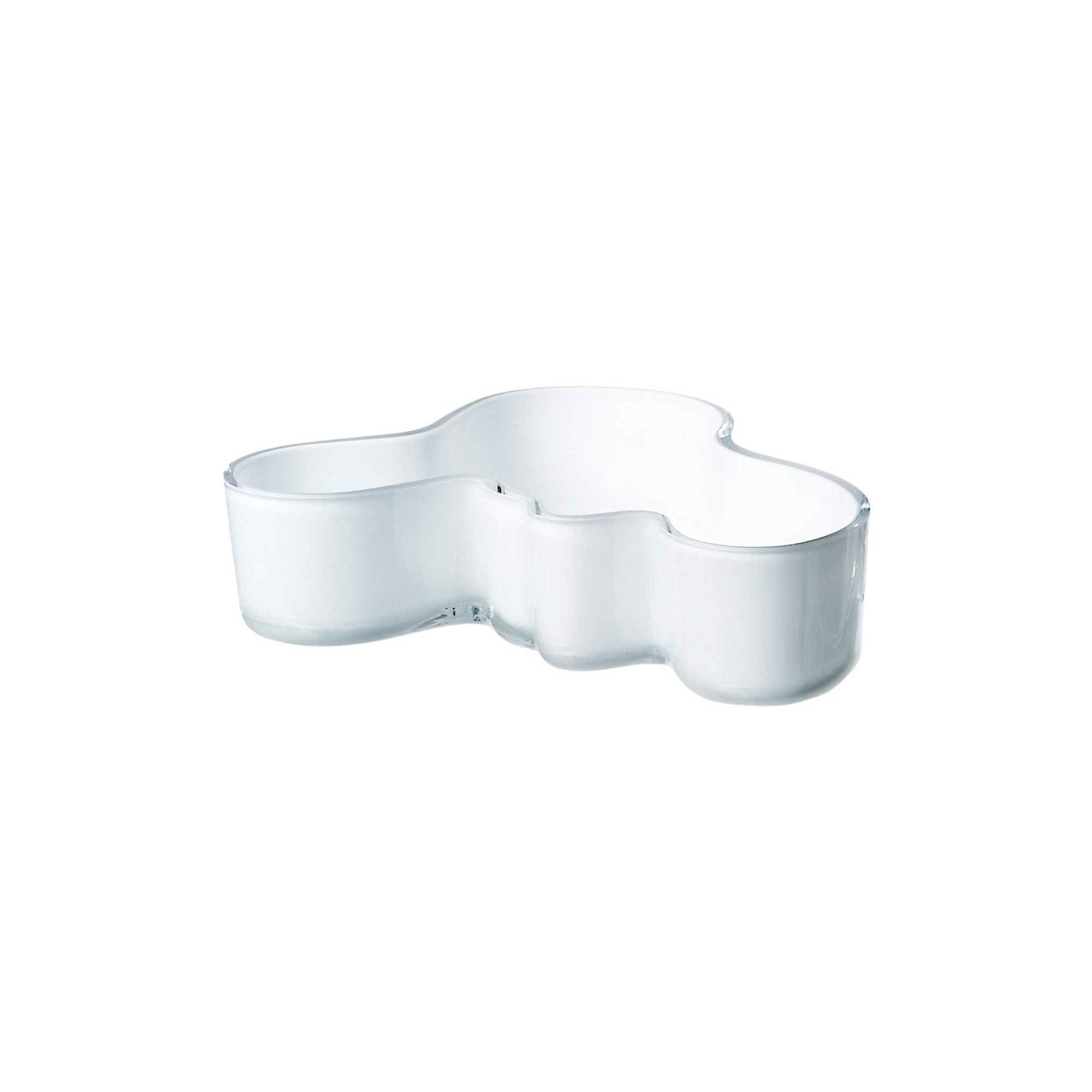 Aalto bowl, 50x195mm, opal white - 1007036 - Iittala