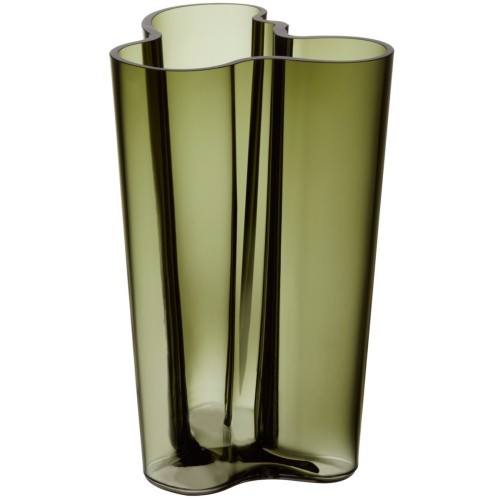 vase Aalto 251mm, vert mousse - 1025668 - Iittala