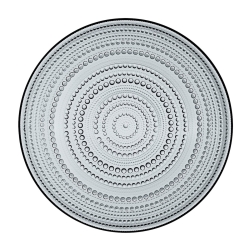 Kastehelmi dark grey - Plate Ø24,8 cm - 1057144 - Iittala