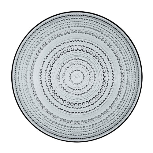 Kastehelmi dark grey - Plate Ø24,8 cm - 1057144 - Iittala