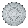 Kastehelmi dark grey - Plate Ø24,8 cm - 1057144 - Iittala